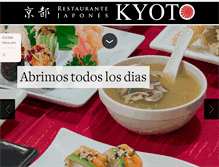 Tablet Screenshot of kyotomarbella.com